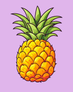 Pineapple representing infertility